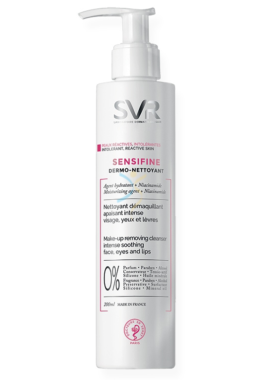 SVR Linea Sensifine Pelle Intollerante Allergica DermoNettoyant Detergente 400ml