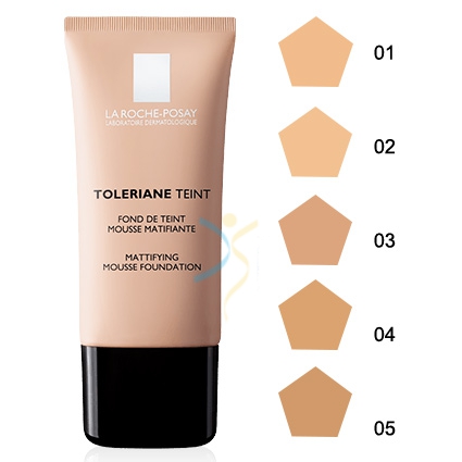 La Roche Posay Linea Trucco Toleriane Teint Mousse Fondotinta Mat 02 Chiaro