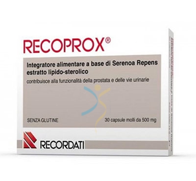 Recordati Linea Benessere Uomo Recoprox Integratore Alimentare 30 Capsule