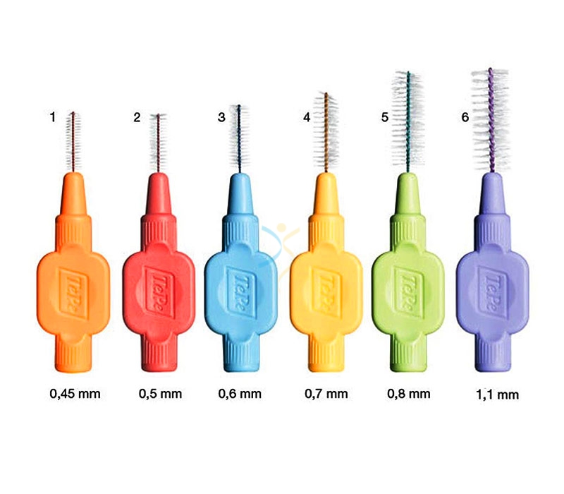 TePe Linea Cura Dentale 6 Scovolini Interdentali Extra Soft Lilla 1,1 mm