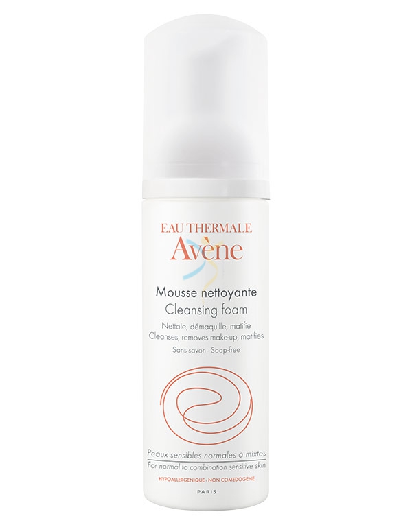 Avene Linea Trattamenti Essenziali Viso Mousse Detergente Delicata 150 ml
