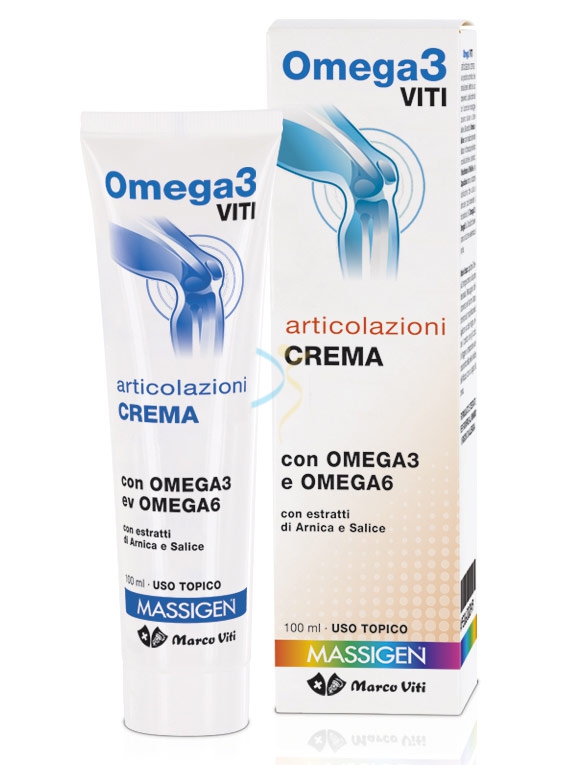 Massigen Linea Articolazioni Sane Omega3Articolazioni Crema uso topico 100 ml