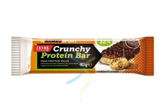 Named Linea Nutrizione Sportivi Crunchy Protein Bar Barretta Cookies&Cream 40 g