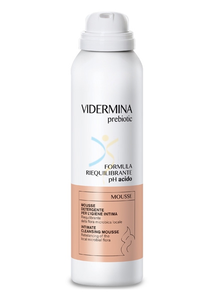 Vidermina Linea Dispositivi Medici Prebiotic Mousse Riequilibrante 150 ml