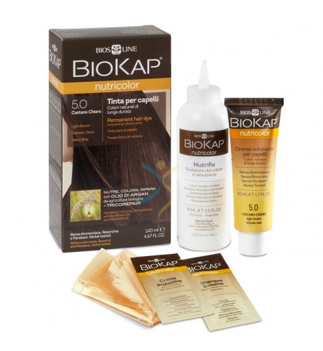 Bios Line Linea Tinte per Capelli BioKap Nutricolor 6.3 Biondo Oro Scuro