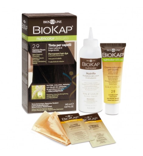 Bios Line Linea Tinte per Capelli BioKap Nutricolor Delicato 6.3 Biondo Sc Dorat