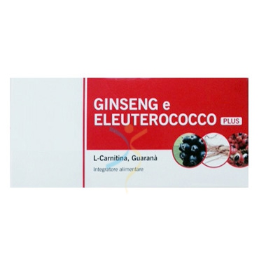 Linea Tonici Multivitaminici Ginseng Eleuterococco Integratore 10 Flaconcini