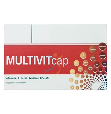 Linea Tonici Multivitaminici Multicap Integratore 30 Capsule