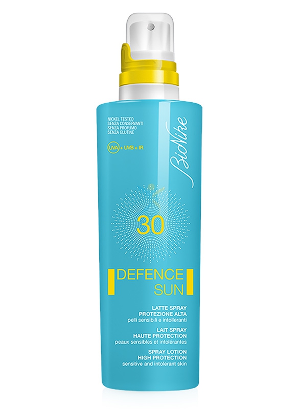 BioNike Linea Defence Sun SPF30 Latte Spray Corpo Pelli Sensibili 200 ml