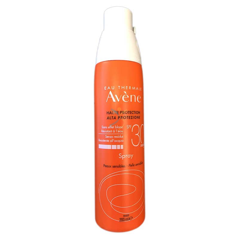 Avene Linea Solare Pelli Sensibili SPF30 Spray Solare Protezione Media 200 ml