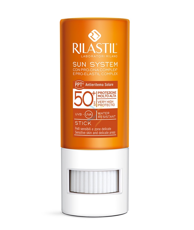 Rilastil Linea Sun System PPT SPF50+ Stick Large Zone Sensibili Delicate 8,5 ml