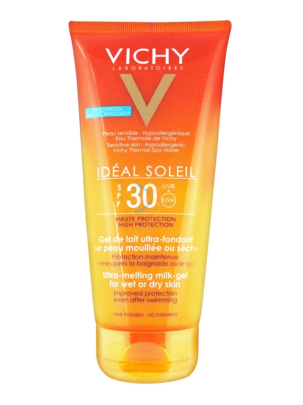 Vichy Linea Ideal Soleil SPF30 Gel-Latte Ultra-fondente Bagnato/Asciutto 200 ml