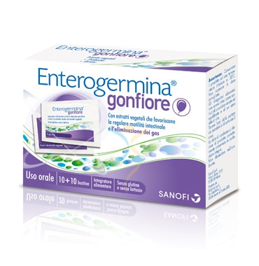 Sanofi Aventis Linea Intestino Sano Enterogermina Gonfiore Integratore 20 Buste