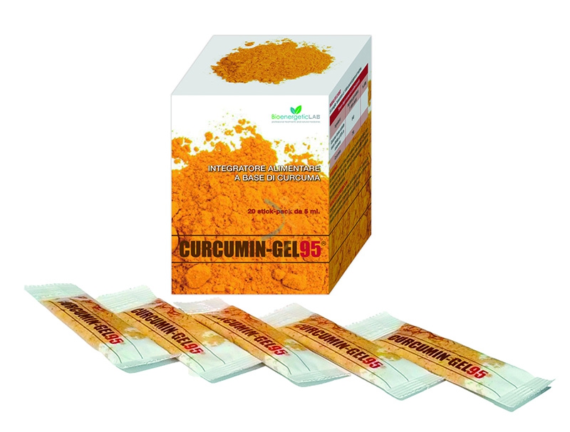 Bioenergetic Lab Linea Salute e Benessere Curcumin-Gel95 Integratore 20 Buste