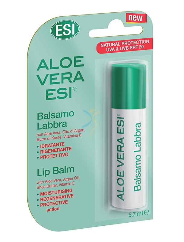 Esi Linea Benessere della Pelle Aloe Vera Stick Labbra SPF20 Protettivo 5,7 ml