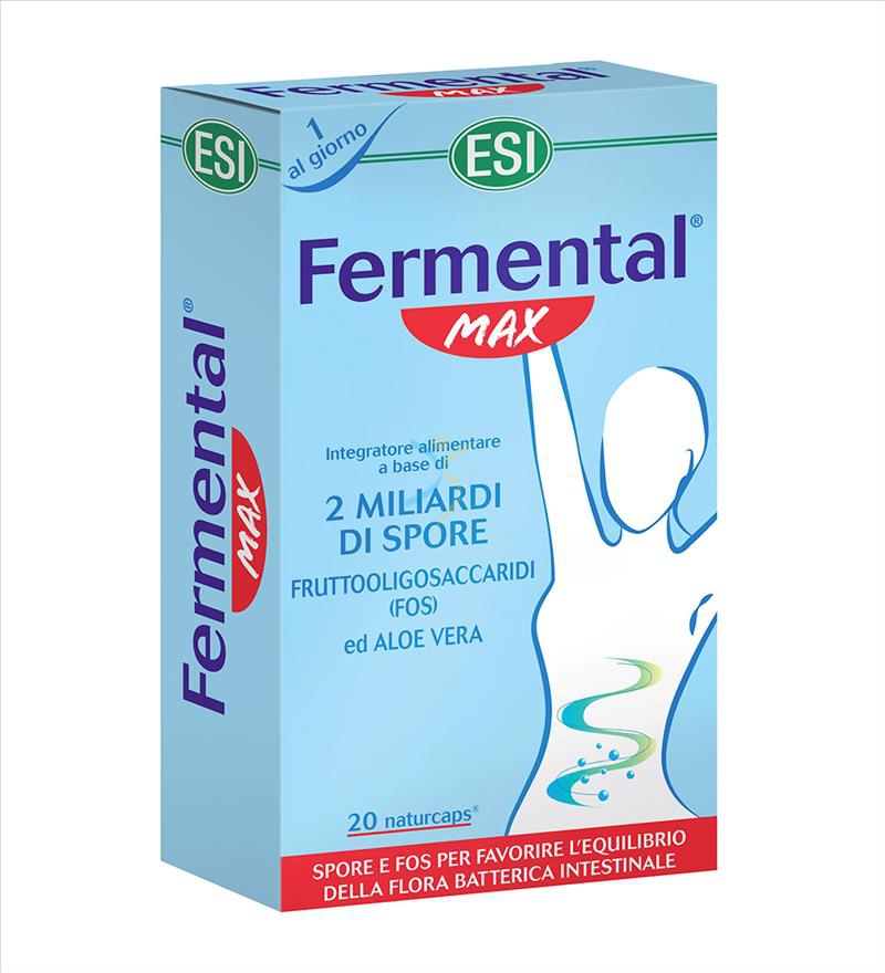 Esi Linea Intestino Sano Fermental Max Integratore con Fermenti 20 Naturcaps