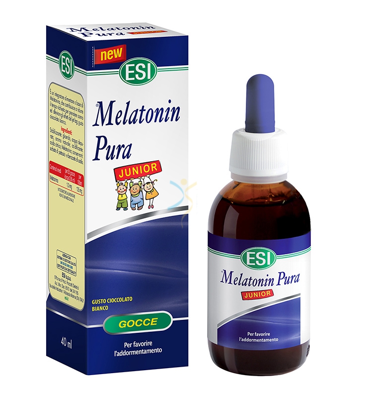 Esi Linea Sonno e Relax Melatonin Pura Junior Integratore Alimentare Gocce 40 ml