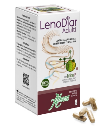 Aboca Linea Dispositivi Medici Intestino Sano LenoDiar Adulti 20 Capsule
