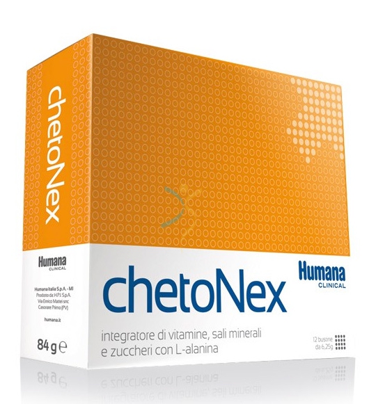 Humana Linea Vitamine e Minerali Chetonex Integratore Alimentare 14 Buste