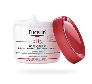 Eucerin Linea pH5 Soft Cream Crema Corpo Idratante Pelli Sensibili 450 ml