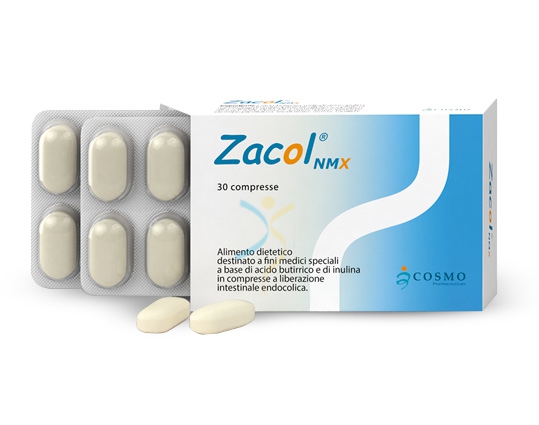 Cosmo Linea Intestino Sano Zacol NMX Integratore Alimentare 30 Compresse