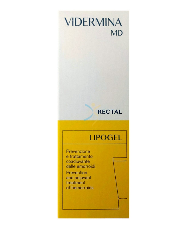 Vidermina Linea Dispositivi Medici Rectal Lipogel Trattamento Emorroidi 30 ml