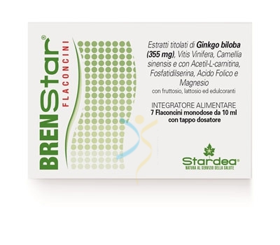 Stardea Linea Energia Mentale Brenstar Integratore Alimentare 7 Flaconcini