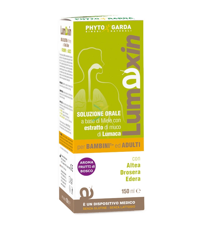 Phyto Garda Rimedi Naturali Linea Dispositivi Medici Lumaxin Sciroppo 150 ml