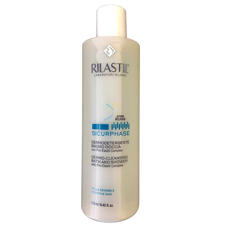 Rilastil Linea Sicurphase Pelli Sensibili Dermo Detergente Bagno Doccia 250 ml