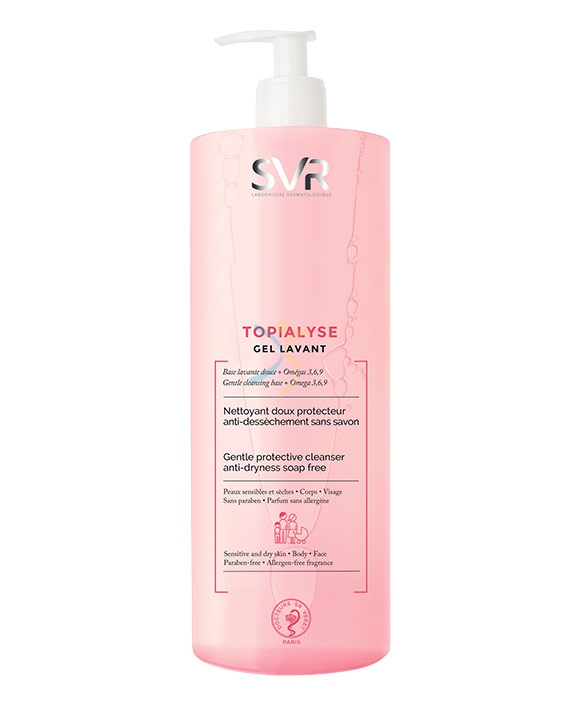 SVR Linea Topialyse Gel Lavant Trattamento Detergente Pelli Irritabili 400 ml