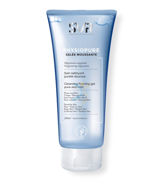 SVR Linea Physiopure Gel Mousse Detergente con Magnesio Ossigenante 200 ml