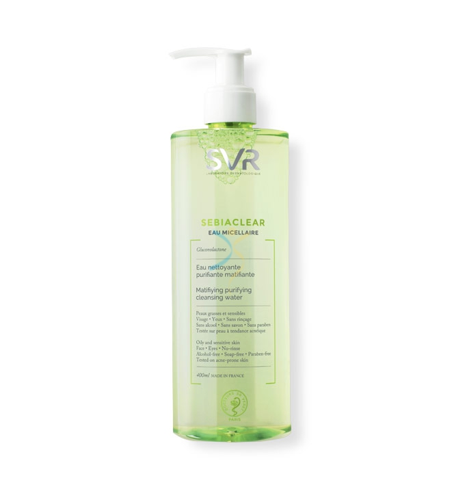 SVR Linea Sebiaclear Acqua Micellare Purificante Detergente Struccante 400 ml