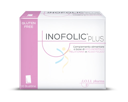 Lo.Li.Pharma Linea Gravidanza Inofolic Plus Integratore Acido Folico 20 Buste