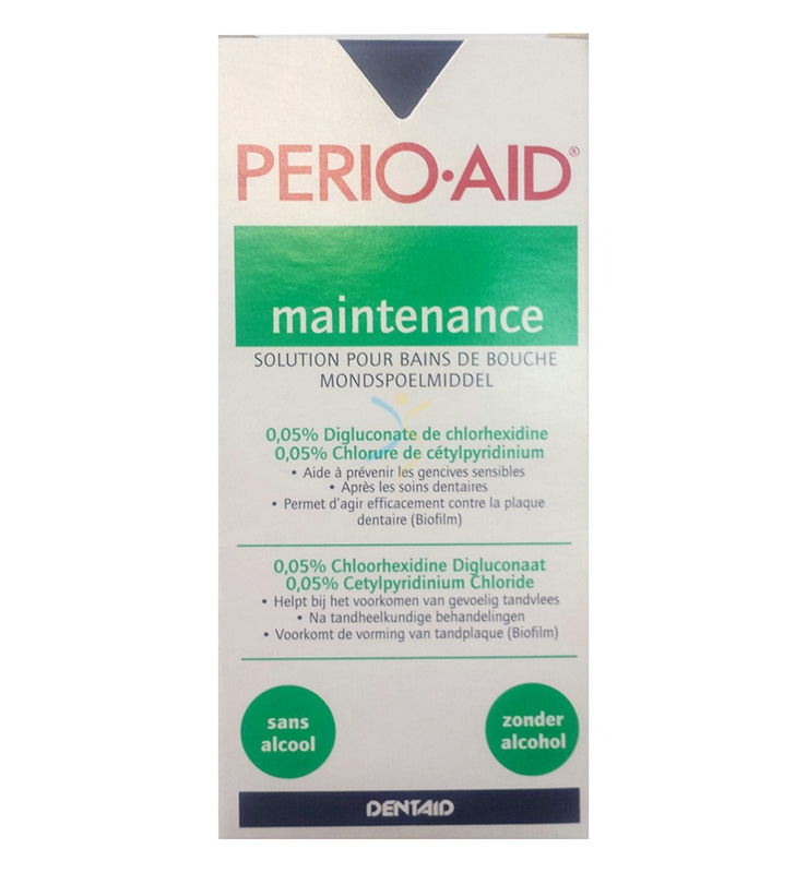 Dentaid Linea Igiene Dentale PerioAid Maintenance Collutorio 0,05% 150 ml