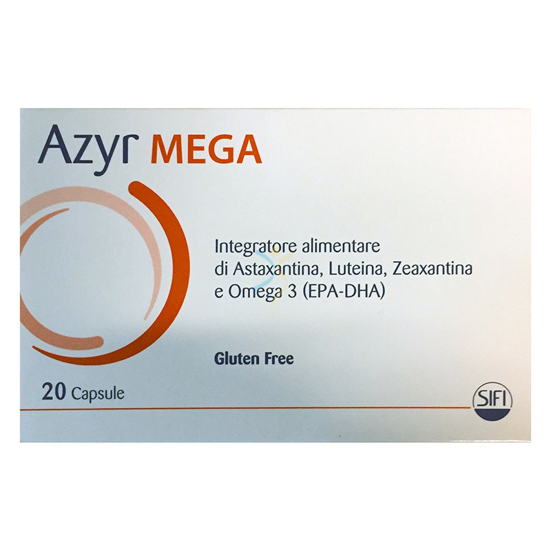 SIFI Linea Salute e Benessere Occhi Azyr Mega Integratore Alimentare 20 Capsule