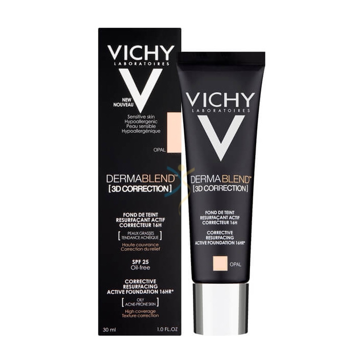 Vichy Make-up Linea Dermablend 3D Correction Fondotinta Elevata Coprenza Gold 45