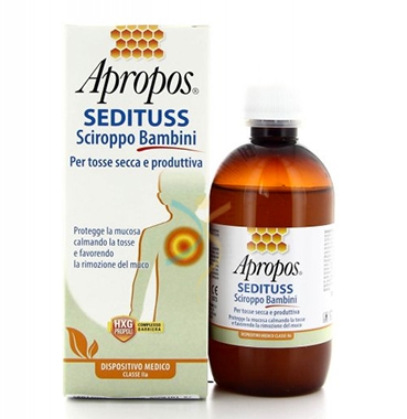 Apropos Linea Dispositivi Medici Sedituss Sciroppo Bambini Tosse Mista 210 g