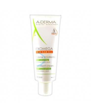 A-Derma Linea Exomega Pelli Secche Control Crema Emolliente Anti-Prurito 200 ml