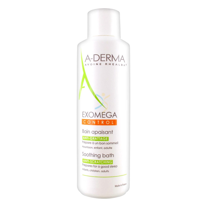 A-Derma Linea Exomega Pelli Secche Control Bagno Lenitivo Anti-Prurito 250 ml