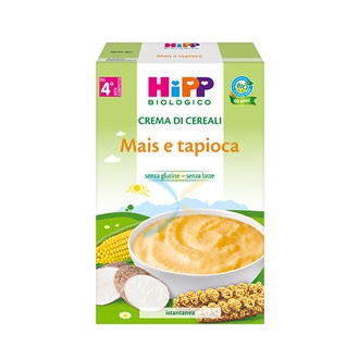 HiPP Linea Svezzamento Bio Crema di Cereali Mais e Tapioca da 4 Mesi 200 g