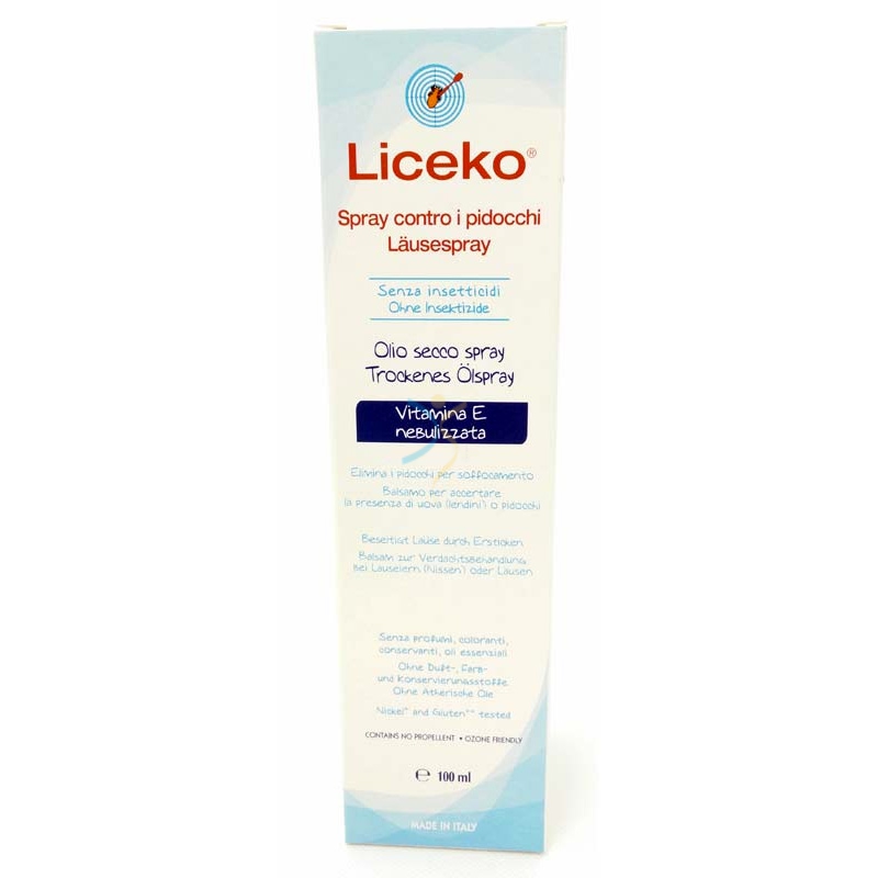 Filme Linea Dispositivi Medici Liceko Pediculosi Spray Pidocchi e Lendini 100 ml