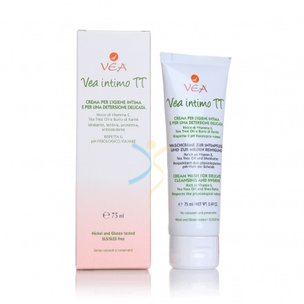 VEA Linea Pelli Sensibili Intimo TT Crema Detergente Idratante Lenitiva 75 ml
