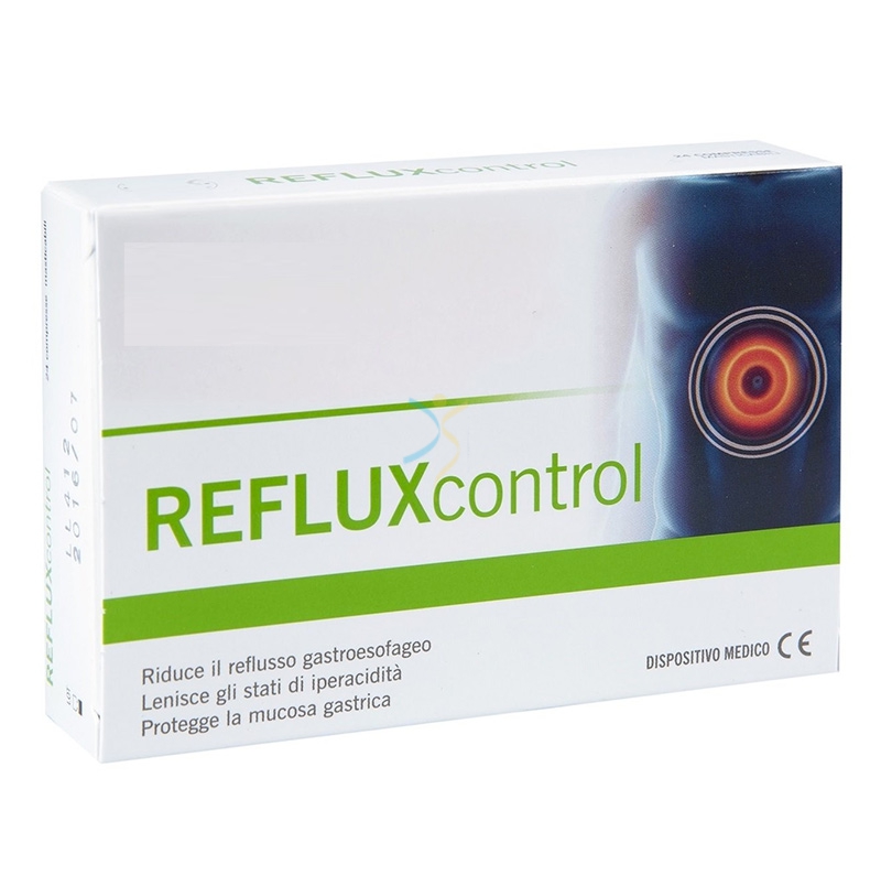 Linea Dispositivi Medici RefluxControl Integratore 24 Compresse Masticabili