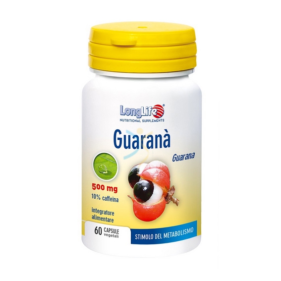 Long Life Linea Energia Mentale Guaran Integratore Alimentare 60 Caps