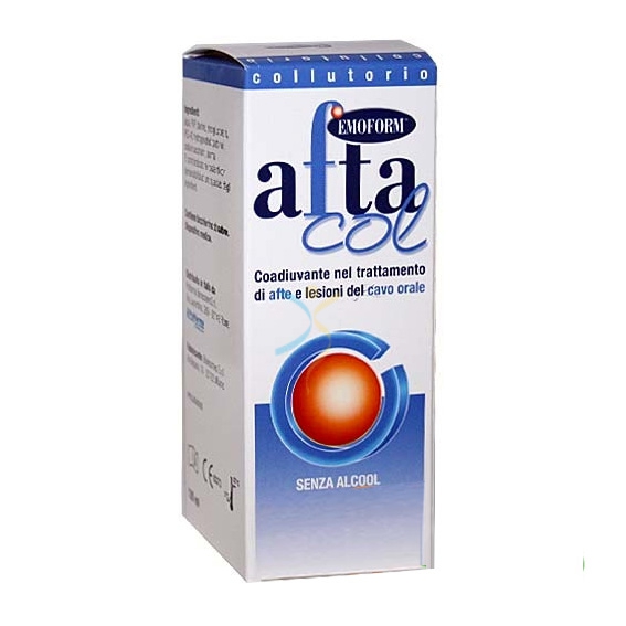 Polifarma Linea Igiene Dentale Quotidiana Emoform Aftacol Collutorio 120 ml