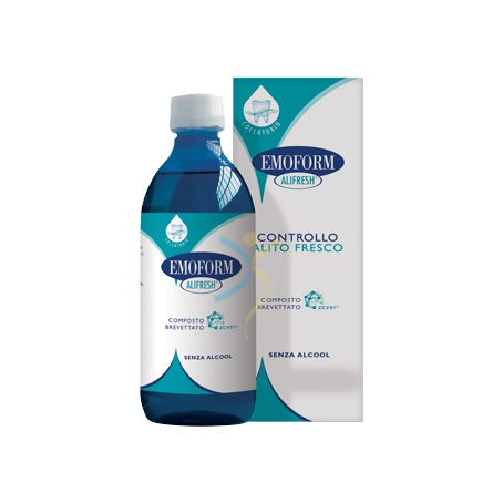 Polifarma Linea Igiene Dentale Quotidiana Emoform Alifresh Collutorio 300 ml
