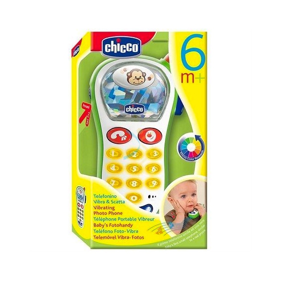 Chicco Linea Giochi Uditivi Manuali Happy Colors Telefonino Vibrante Et 6 m+