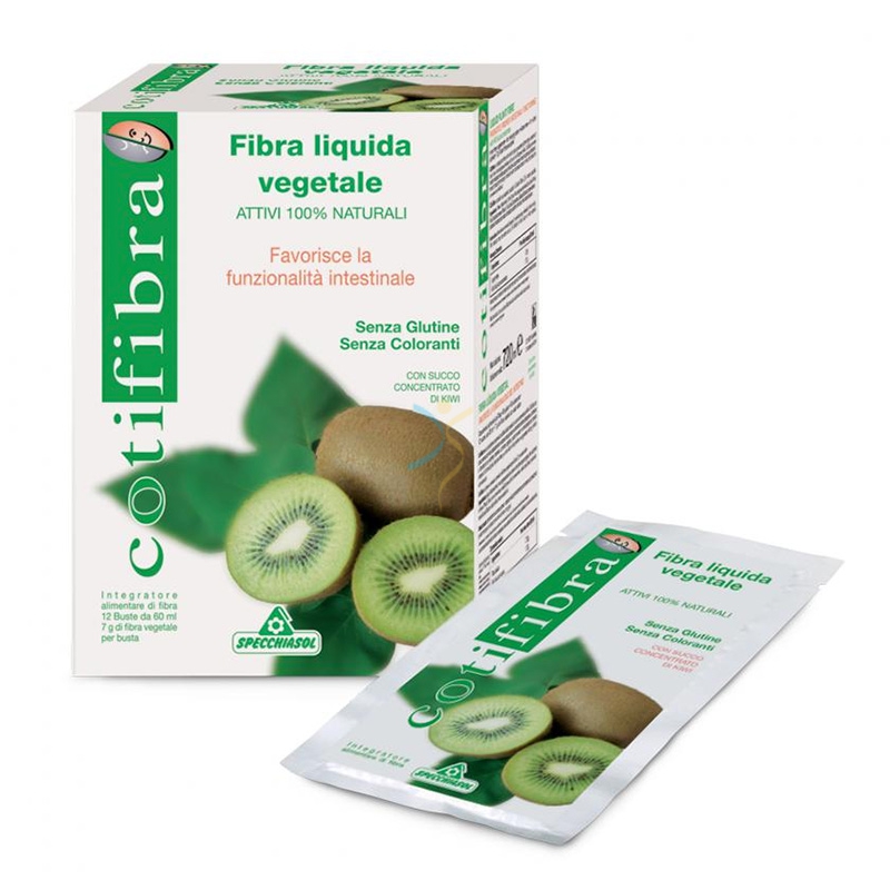 Specchiasol Linea Intestino Sano Cotifibra Fibra Vegetale Liquida 12 Buste