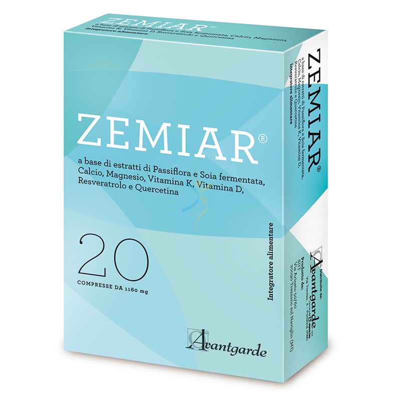 Avantgarde Linea Menopausa Zemiar Integratore Alimentare 20 Compresse