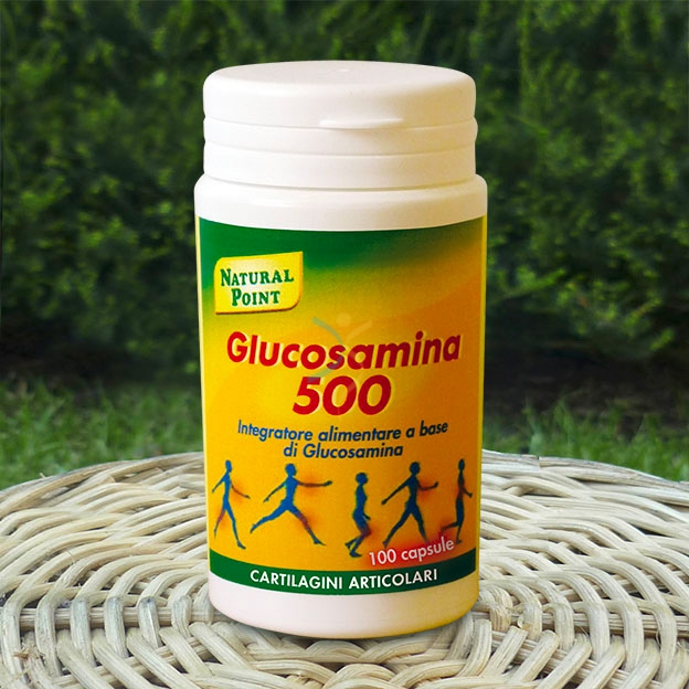 Natural Point Linea Articolazioni Sane Glucosamina 500 Integratore 100 Capsule